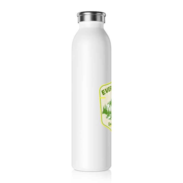 Evergreen Mountain Slim Water Bottle — Insulated Stainless Steel Hiking Bottle