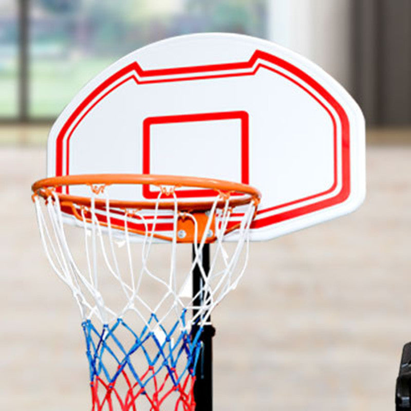 Outdoor Mobile Adjustable Basketball Stand for Teenagers and Children