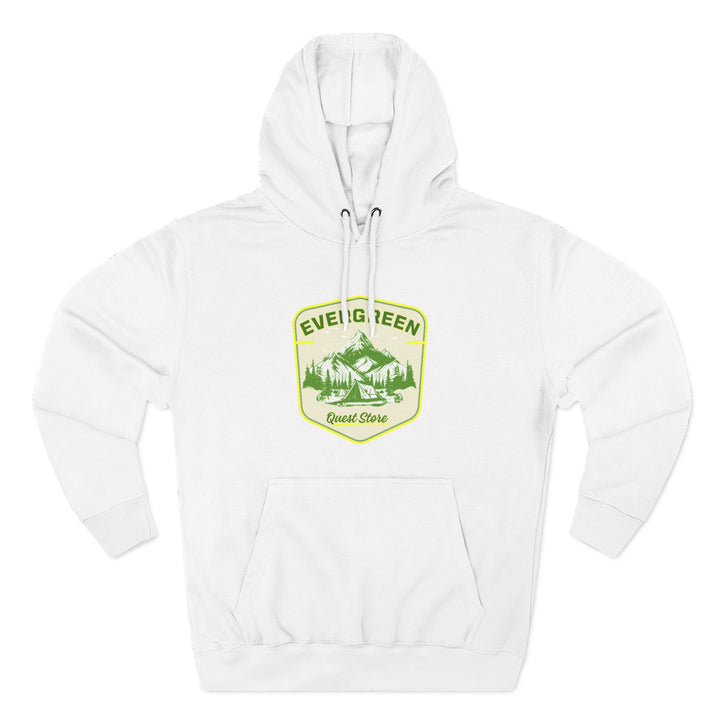 Three-Panel Fleece Hoodie
