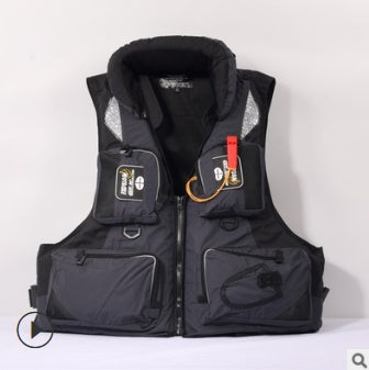 Sea Fishing Life Jacket Multi-Function Buoyant Fishing Waistcoat