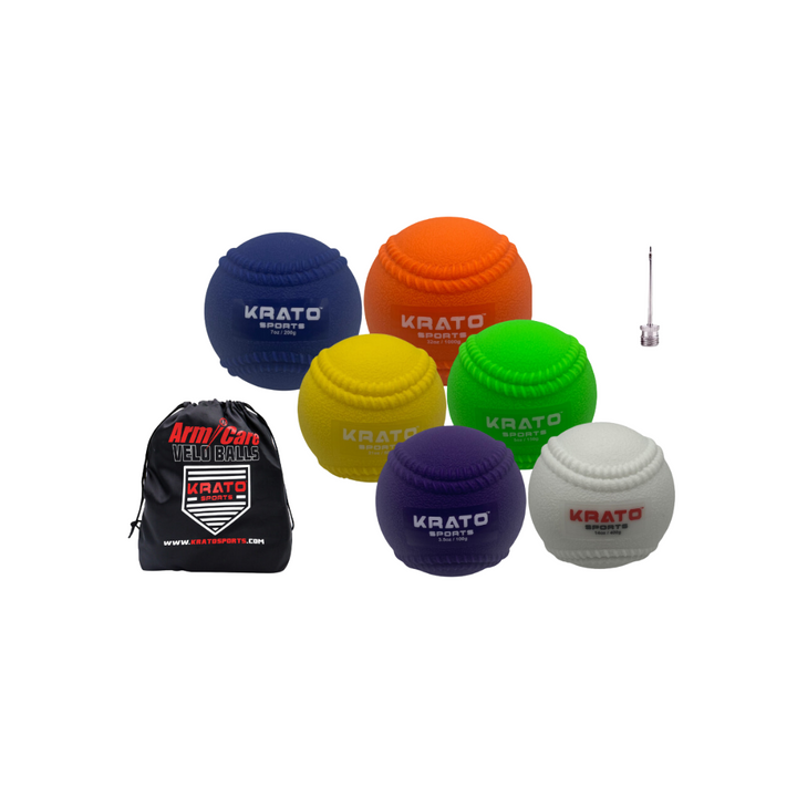 Arm Care Velo Weighted Training Balls for Pitching Practice