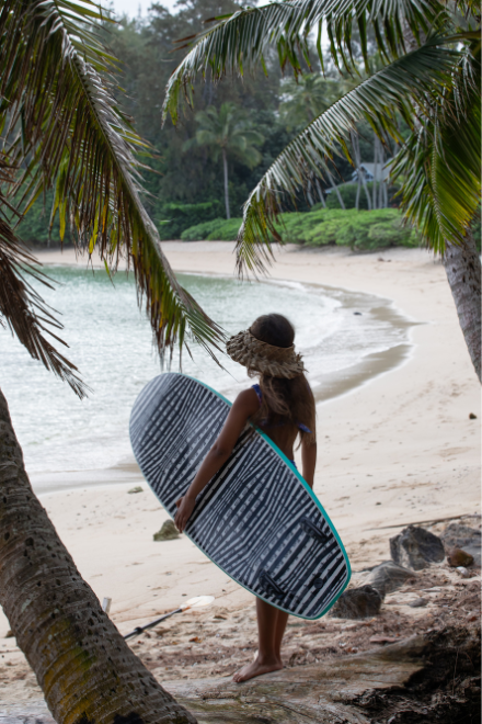 4'10" CHUB twin fin shortboard