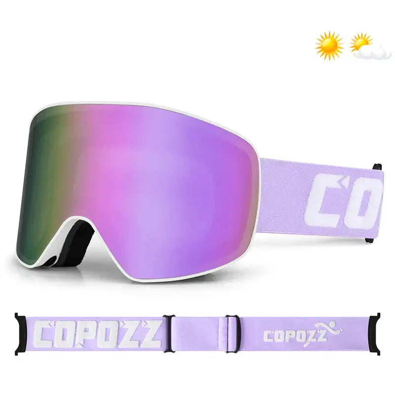 Unmatched Clarity  Double Layer Ski Goggles