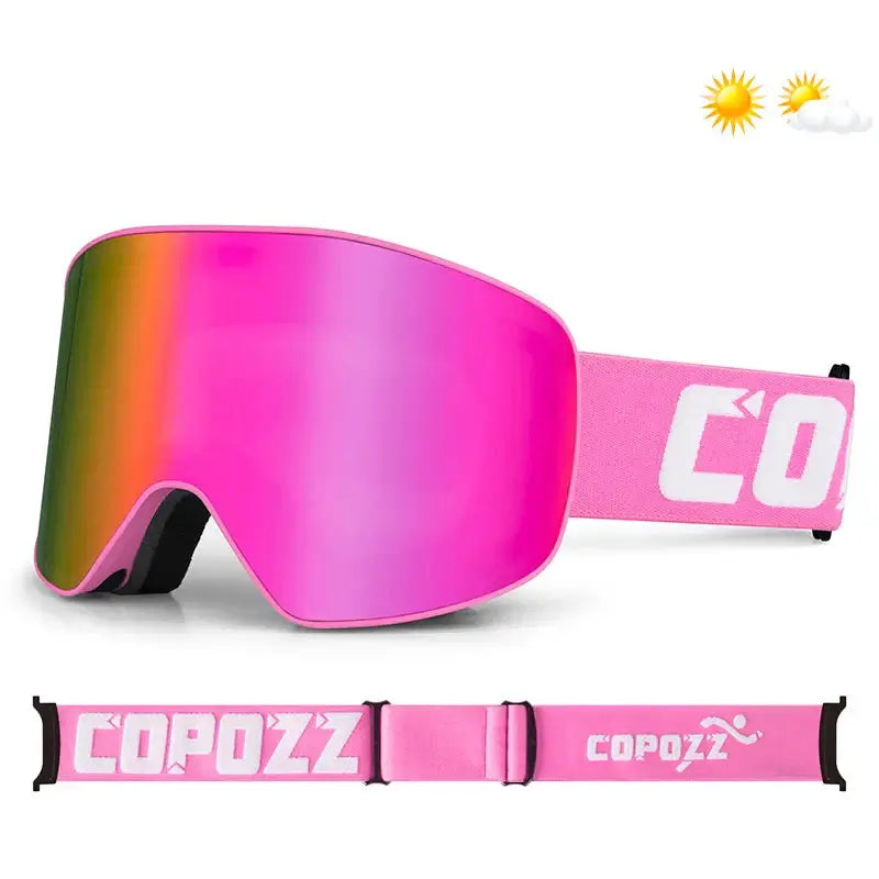 Unmatched Clarity  Double Layer Ski Goggles