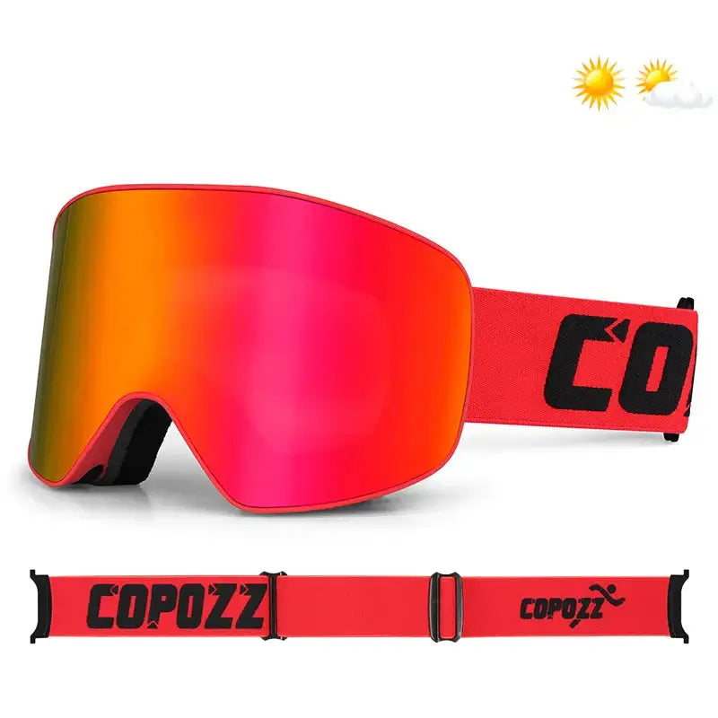 Unmatched Clarity  Double Layer Ski Goggles