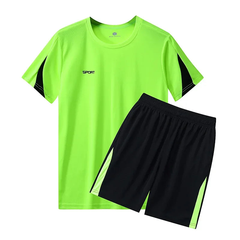 Men's Polyester Quick Dry Athletic Outfit