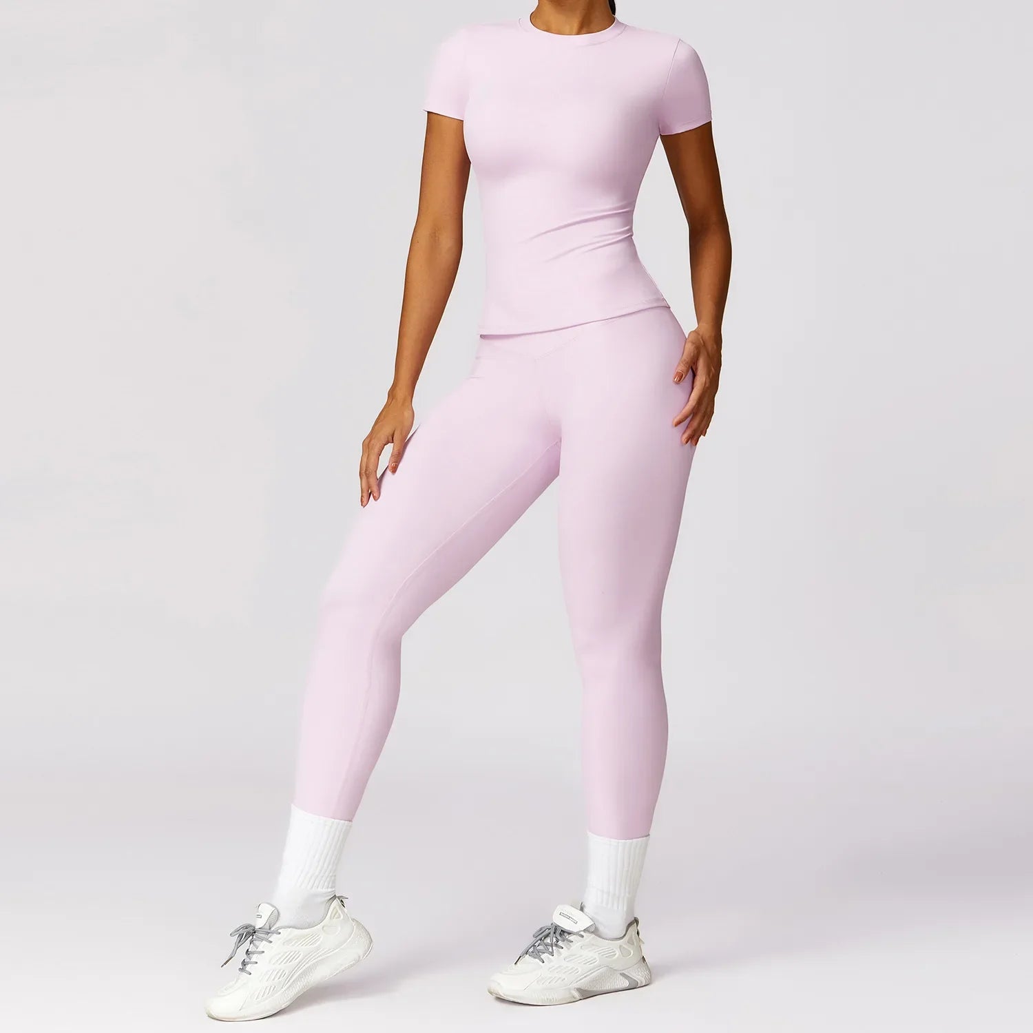 Women's Athletic Wear  Tee and Leggings