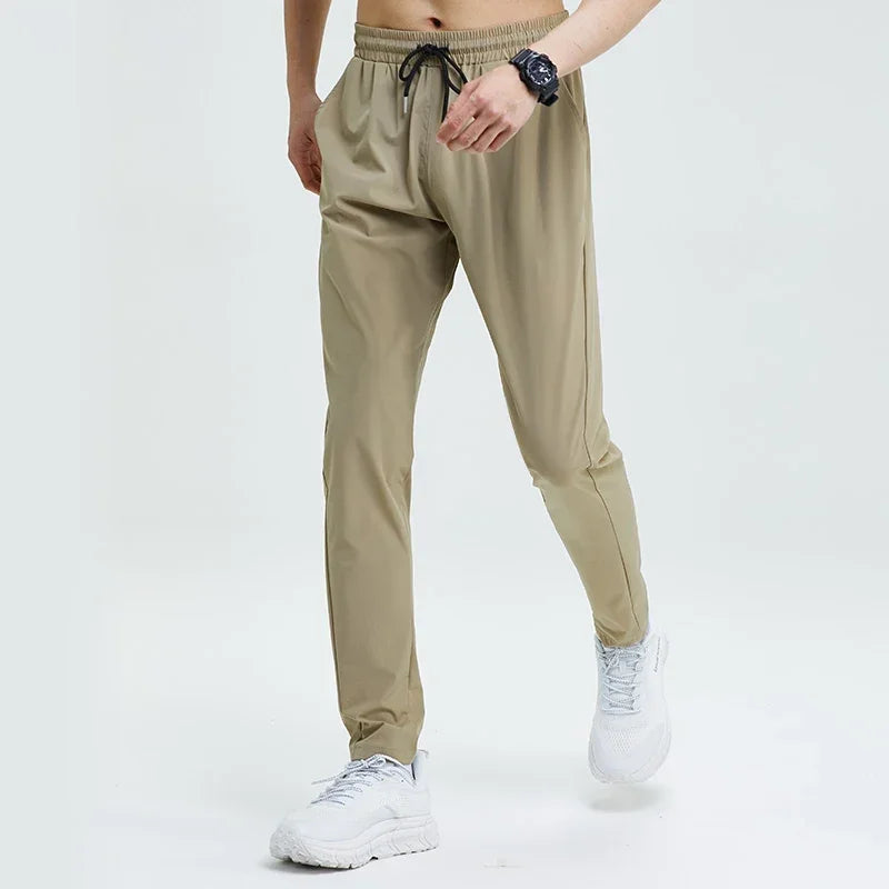 Men's Athletic Pants Quick Dry Breathable Ice Silk