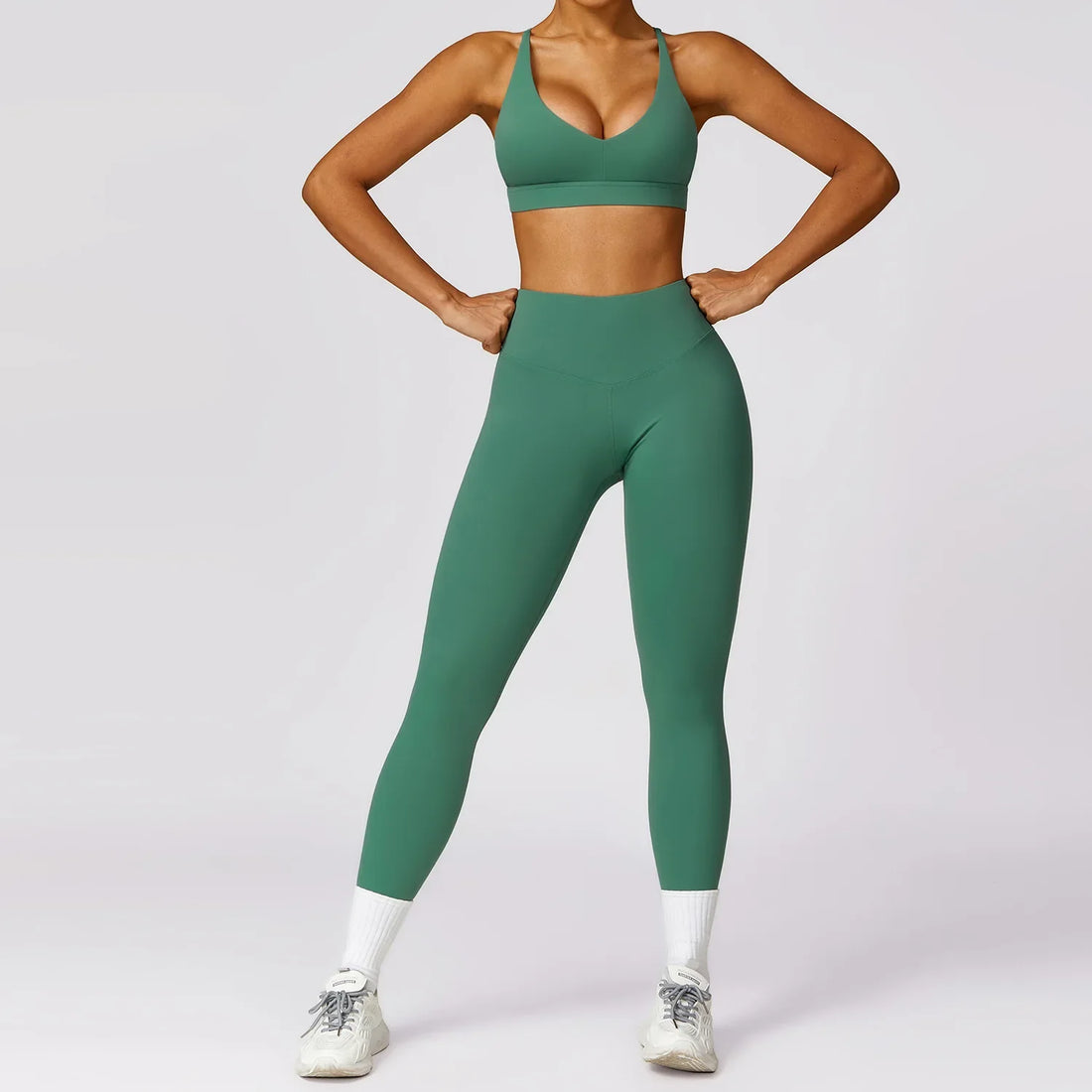 Women's Athletic Wear  Tee and Leggings