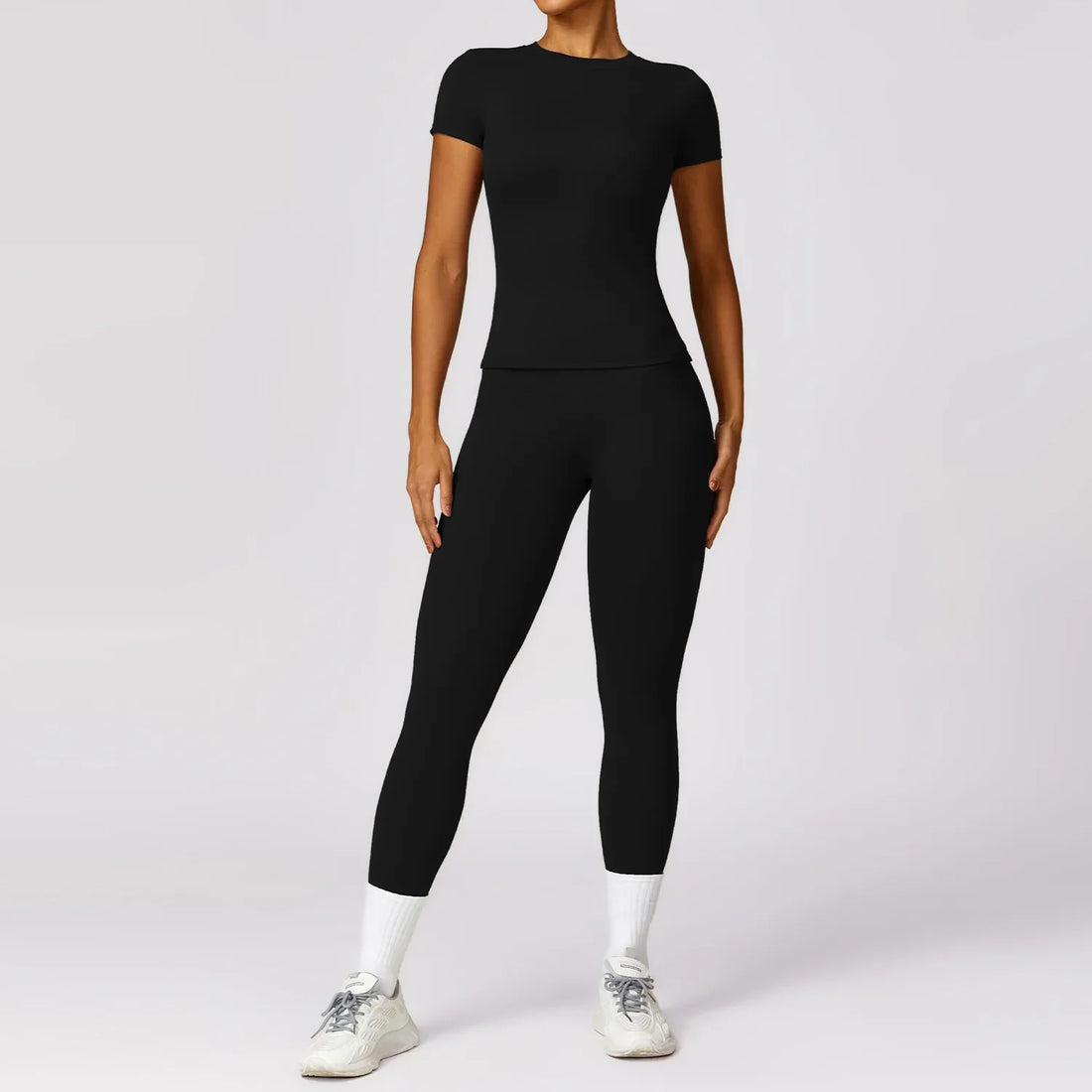Women's Athletic Wear  Tee and Leggings