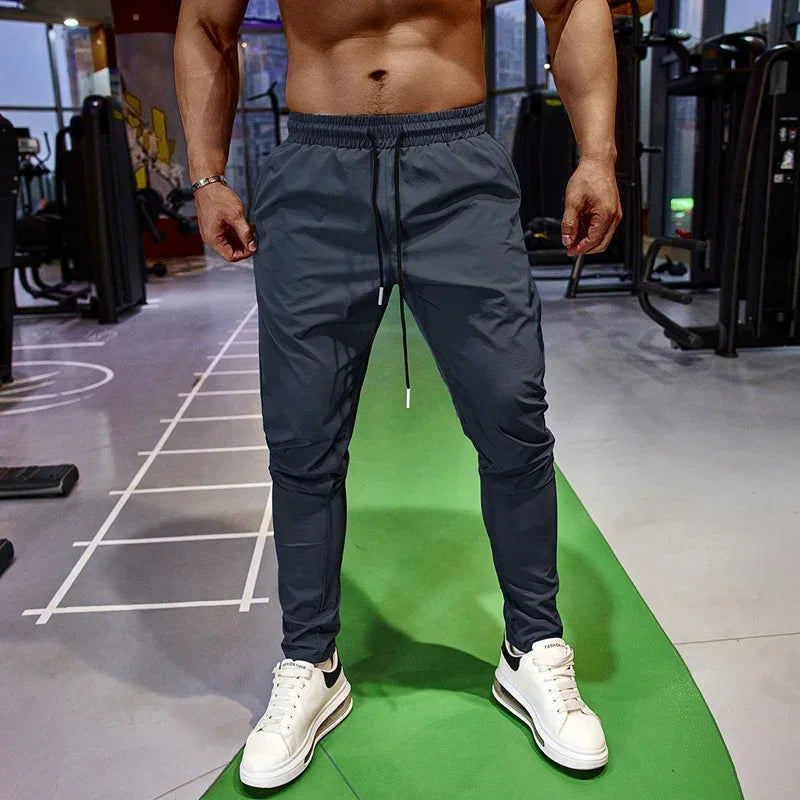 Men's Athletic Pants Quick Dry Breathable Ice Silk
