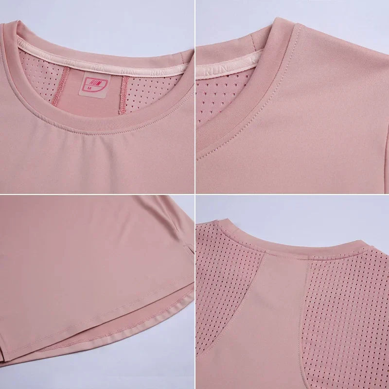 Breathable Athletic T Shirt for Women