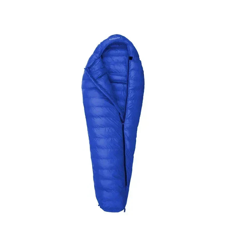 Compact Lightweight Sleeping Bag with Goose Down Insulation