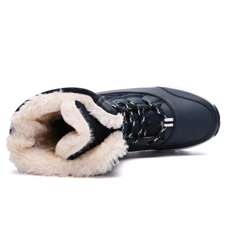 Stay Warm & Dry Women's Winter Platform Snow Boots