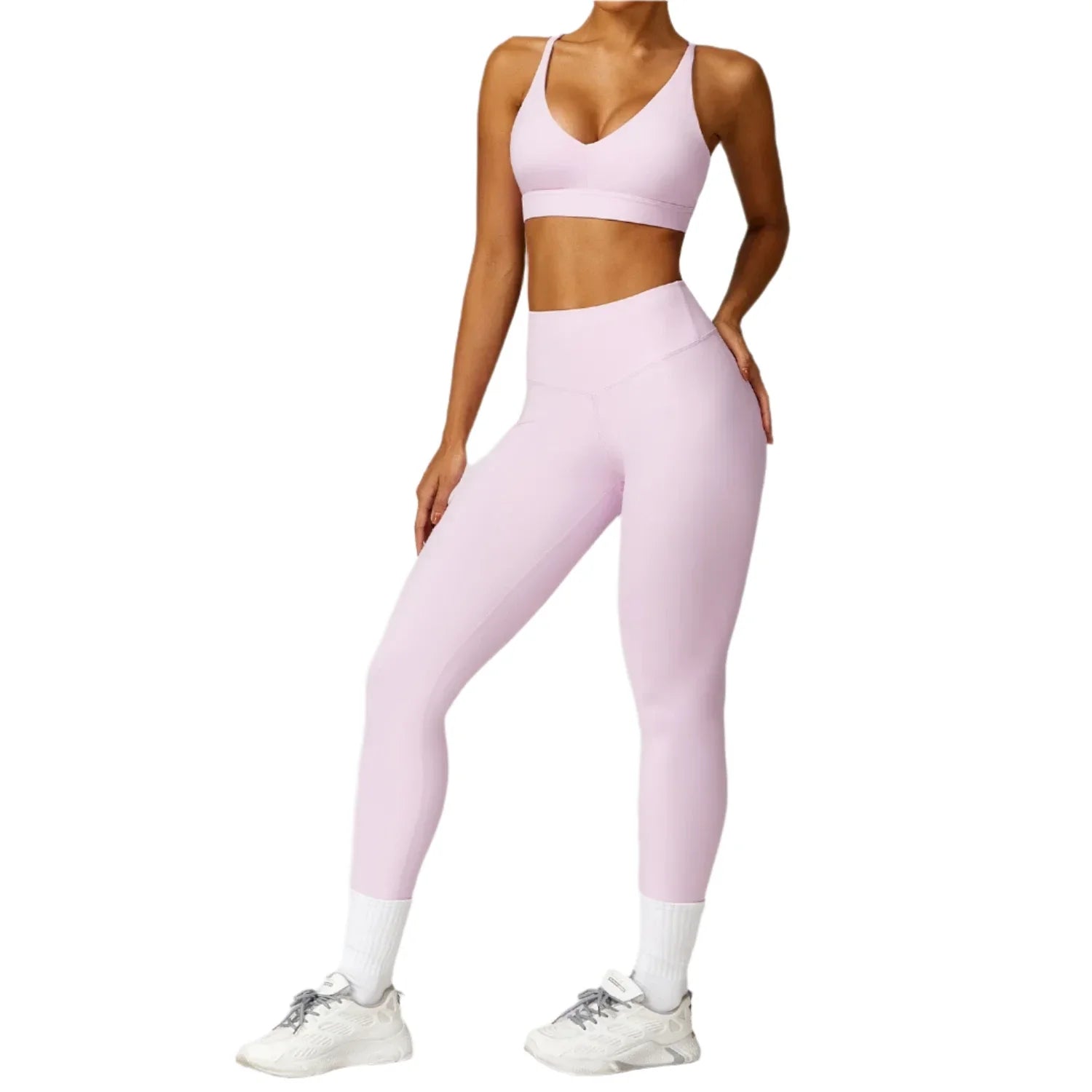 Women's Athletic Wear  Tee and Leggings