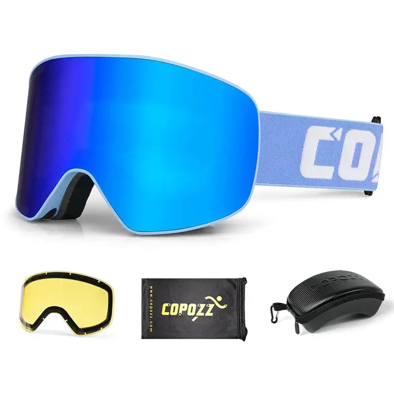 Unmatched Clarity  Double Layer Ski Goggles