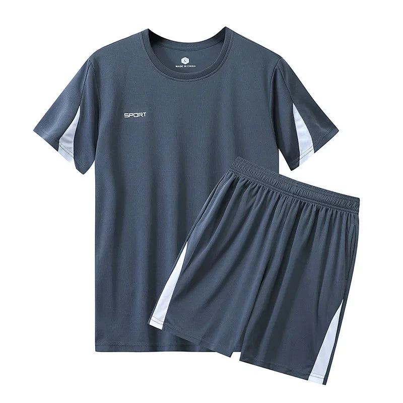 Men's Polyester Quick Dry Athletic Outfit