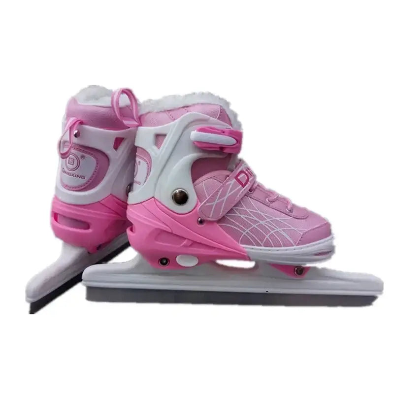 Stretchable Ice Skates for Kids Adults & Men Warm & Thickened