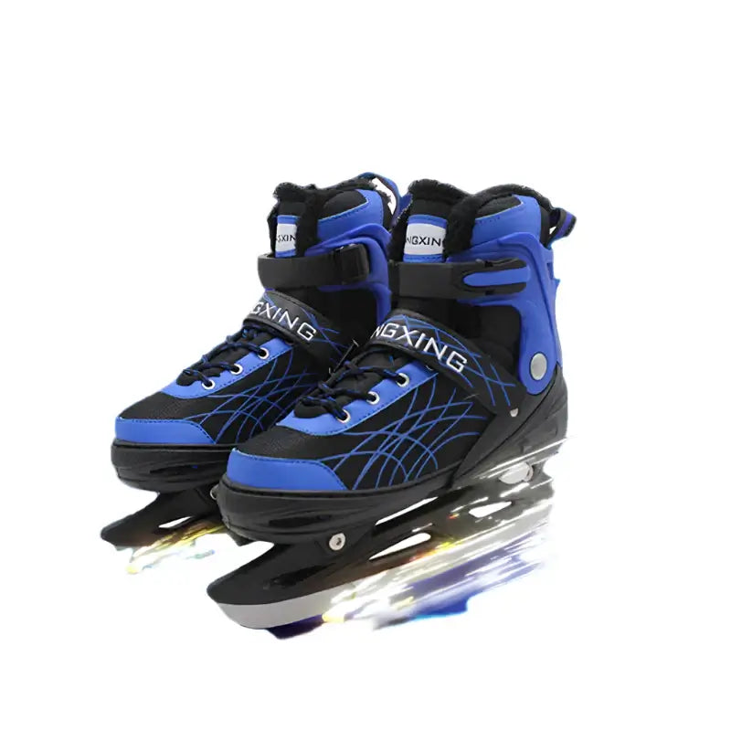 Stretchable Ice Skates for Kids Adults & Men Warm & Thickened