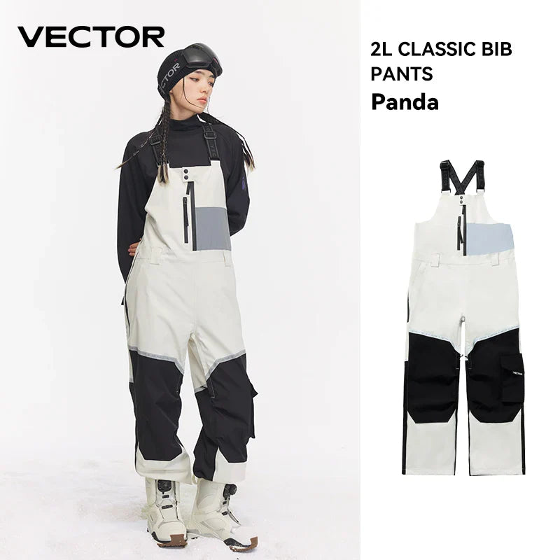 Ski Bib Overalls: Waterproof Snowboard Jumpsuit for Men & Women