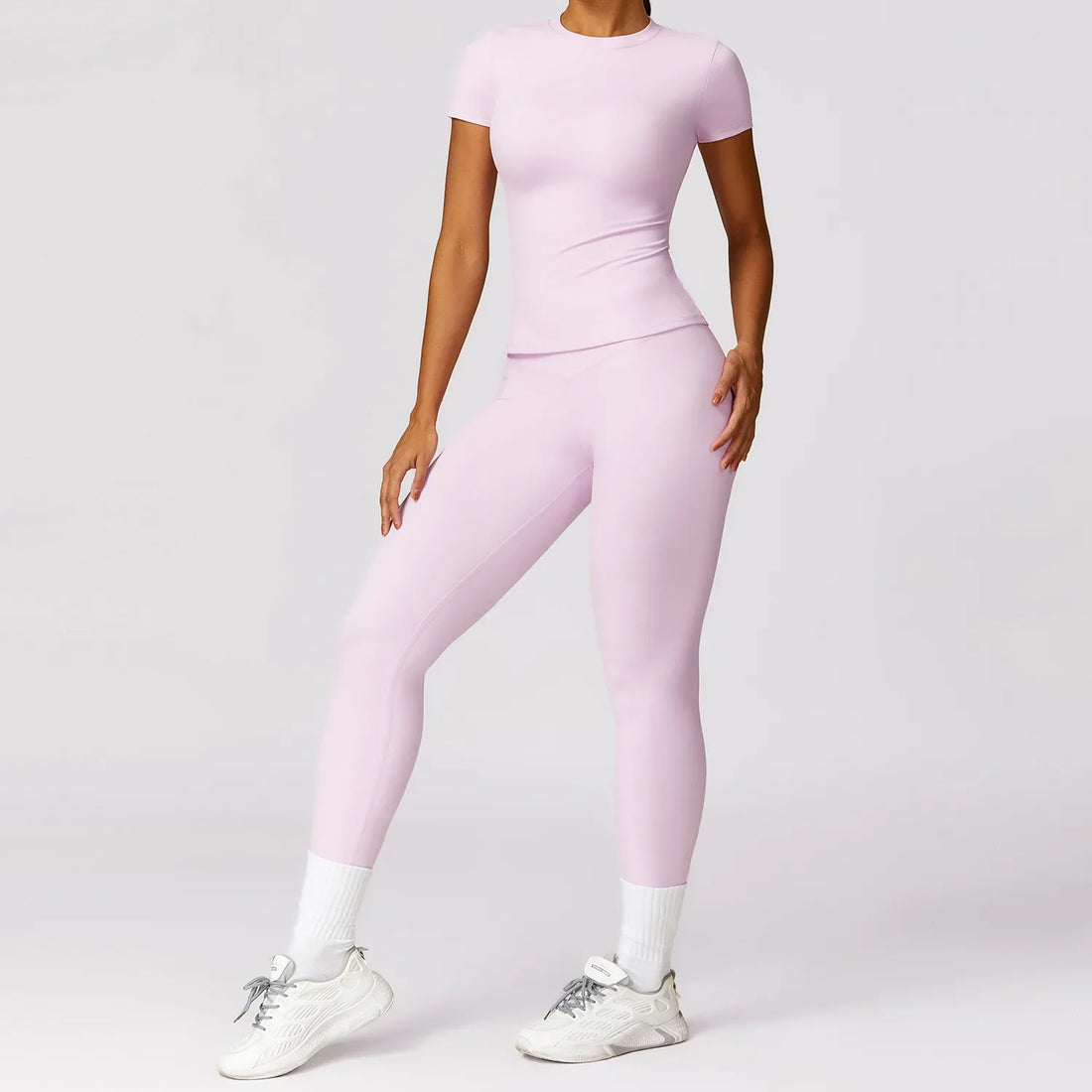 Women's Athletic Wear  Tee and Leggings