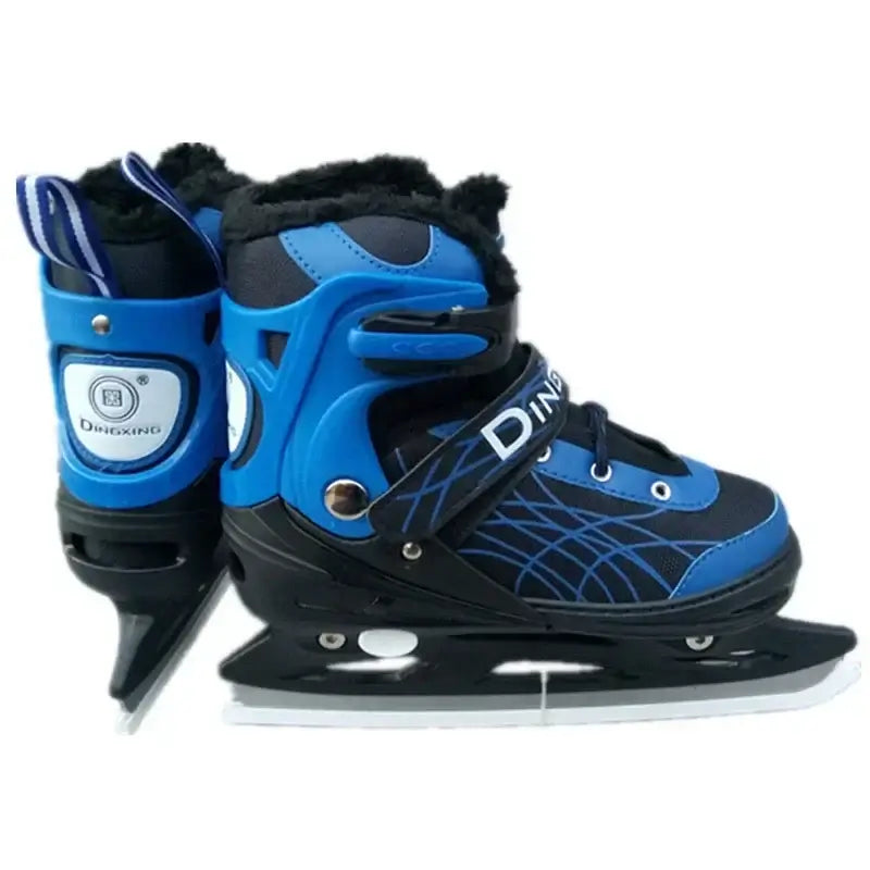 Stretchable Ice Skates for Kids Adults & Men Warm & Thickened