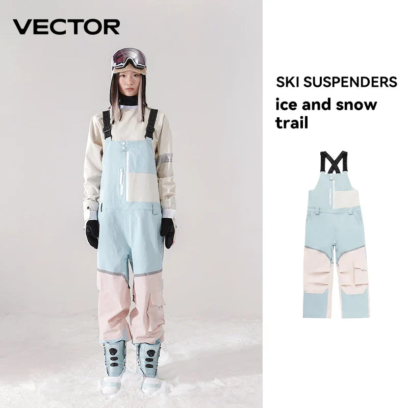 Ski Bib Overalls: Waterproof Snowboard Jumpsuit for Men & Women