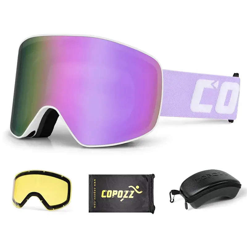 Unmatched Clarity  Double Layer Ski Goggles