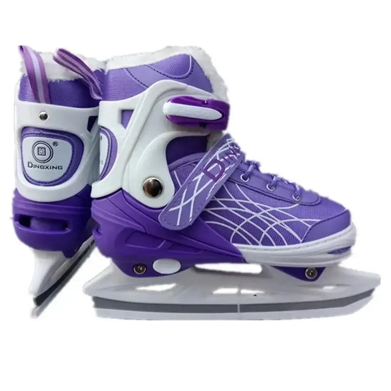 Stretchable Ice Skates for Kids Adults & Men Warm & Thickened