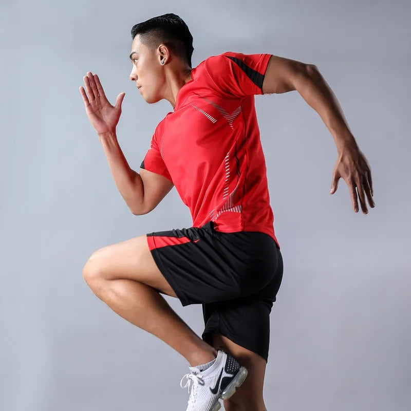 Men's Breathable Athletic Gear  Moisture Wicking & Durable