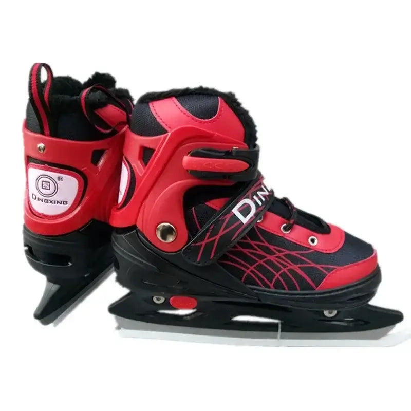 Stretchable Ice Skates for Kids Adults & Men Warm & Thickened