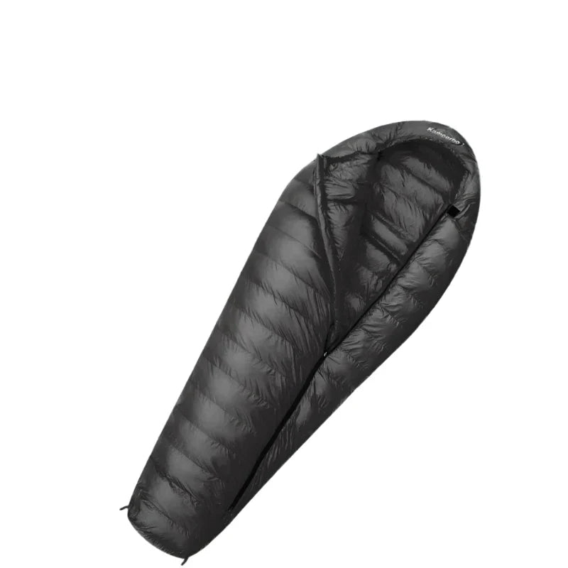 Compact Lightweight Sleeping Bag with Goose Down Insulation
