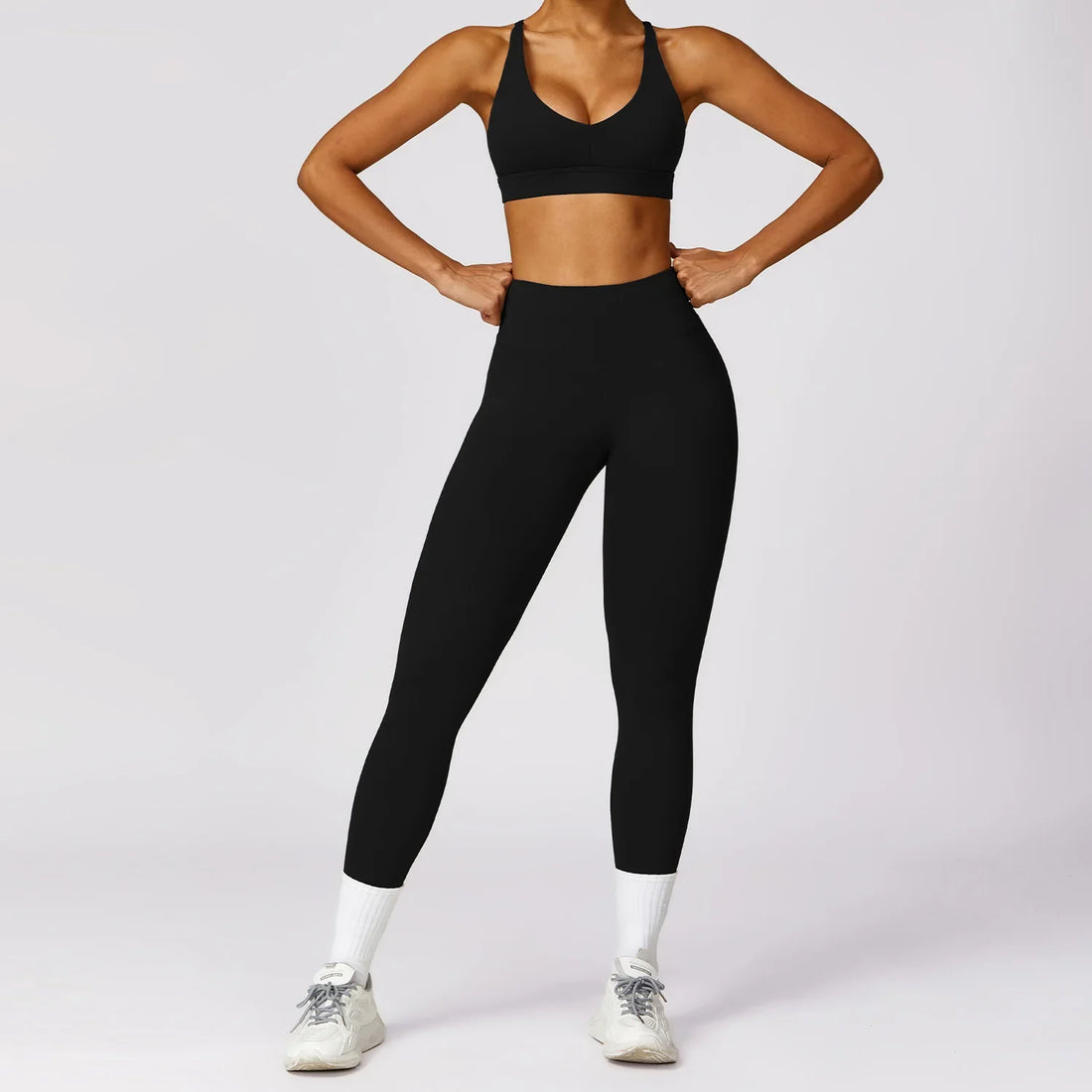 Women's Athletic Wear  Tee and Leggings