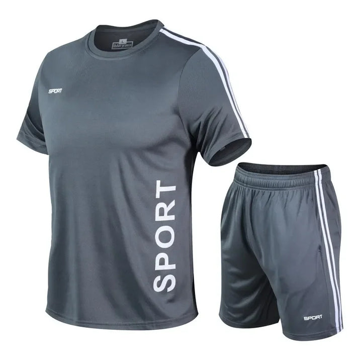 Men's Polyester Quick Dry Athletic Outfit