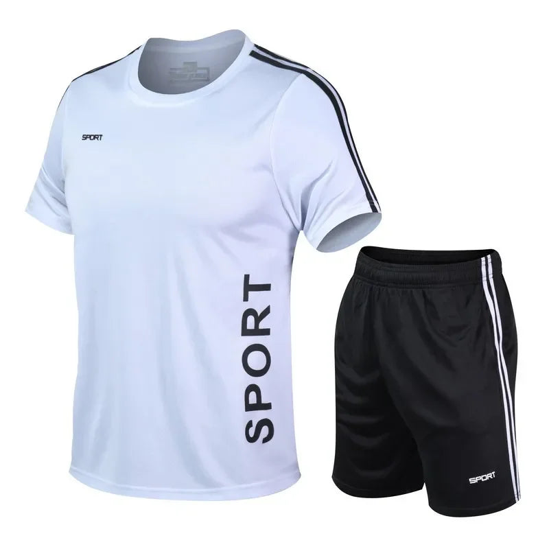 Men's Polyester Quick Dry Athletic Outfit