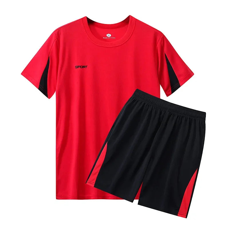Men's Polyester Quick Dry Athletic Outfit