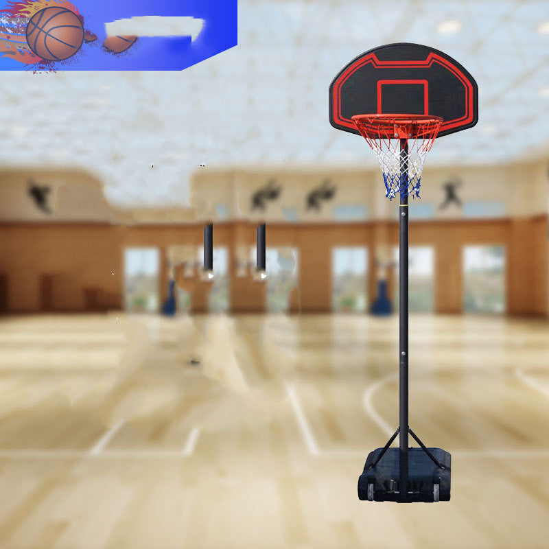 Outdoor Mobile Adjustable Basketball Stand for Teenagers and Children