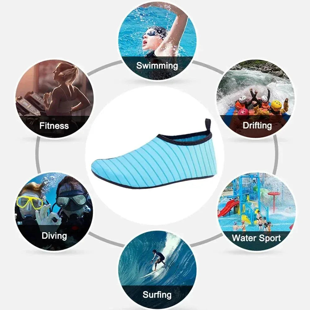 AquaFlex Unisex Water Shoes Quick-Dry for Beach and Swimming