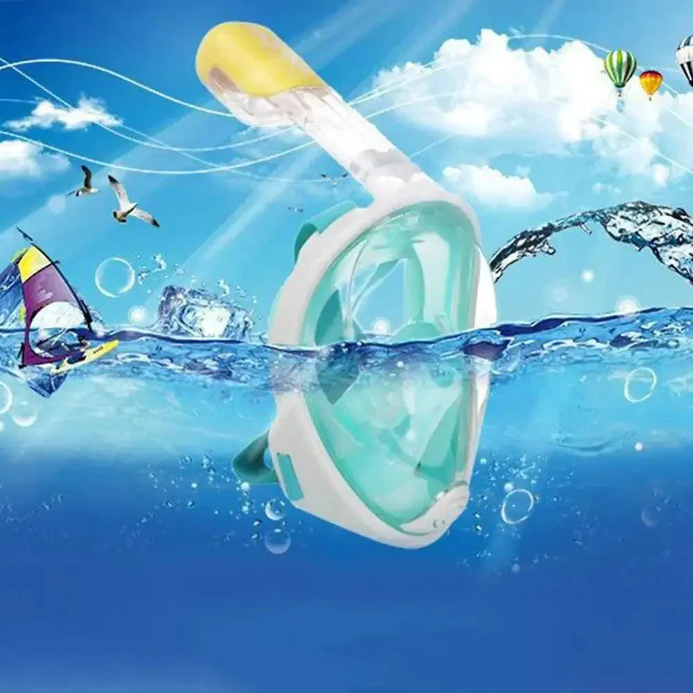 Snorkel Mask 180° Vision Anti-Fog for Underwater Adventures