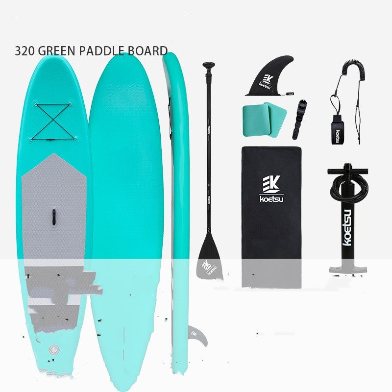 Inflatable Paddleboard Stand-Up Surfboard for Beginners and Water Sports