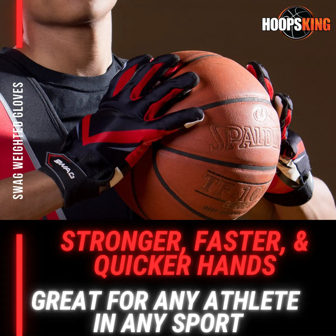 S.W.A.G. Adjustable Weighted Gloves for Fitness, Basketball, Exercise