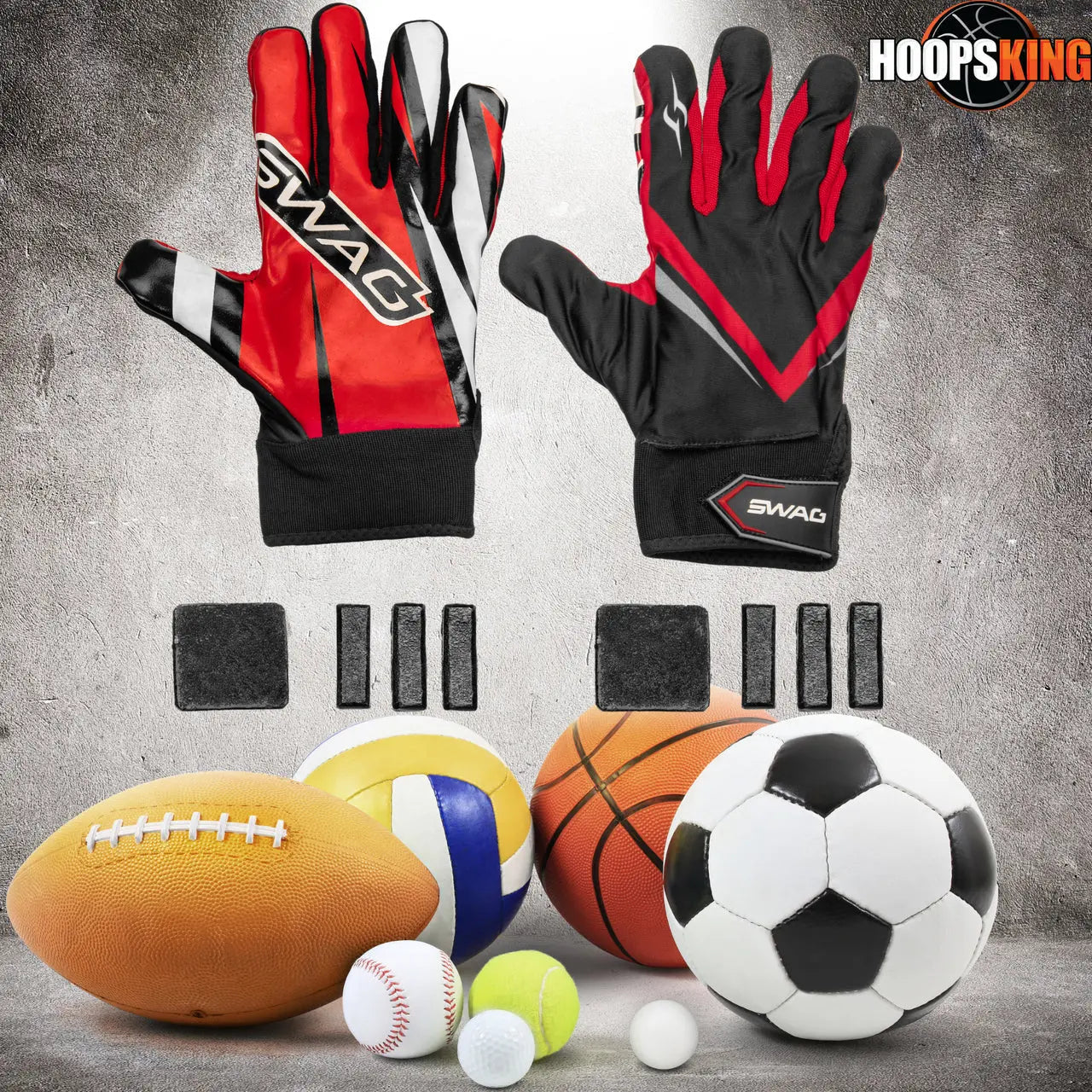 S.W.A.G. Adjustable Weighted Gloves for Fitness, Basketball, Exercise