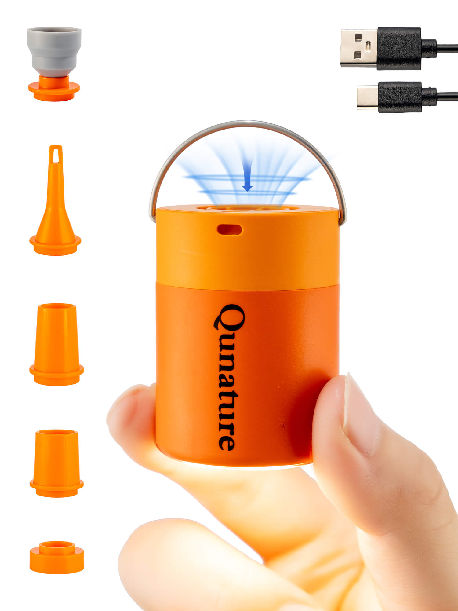 Mini Electric Air Pump for Camping Outdoor Inflatable Gear