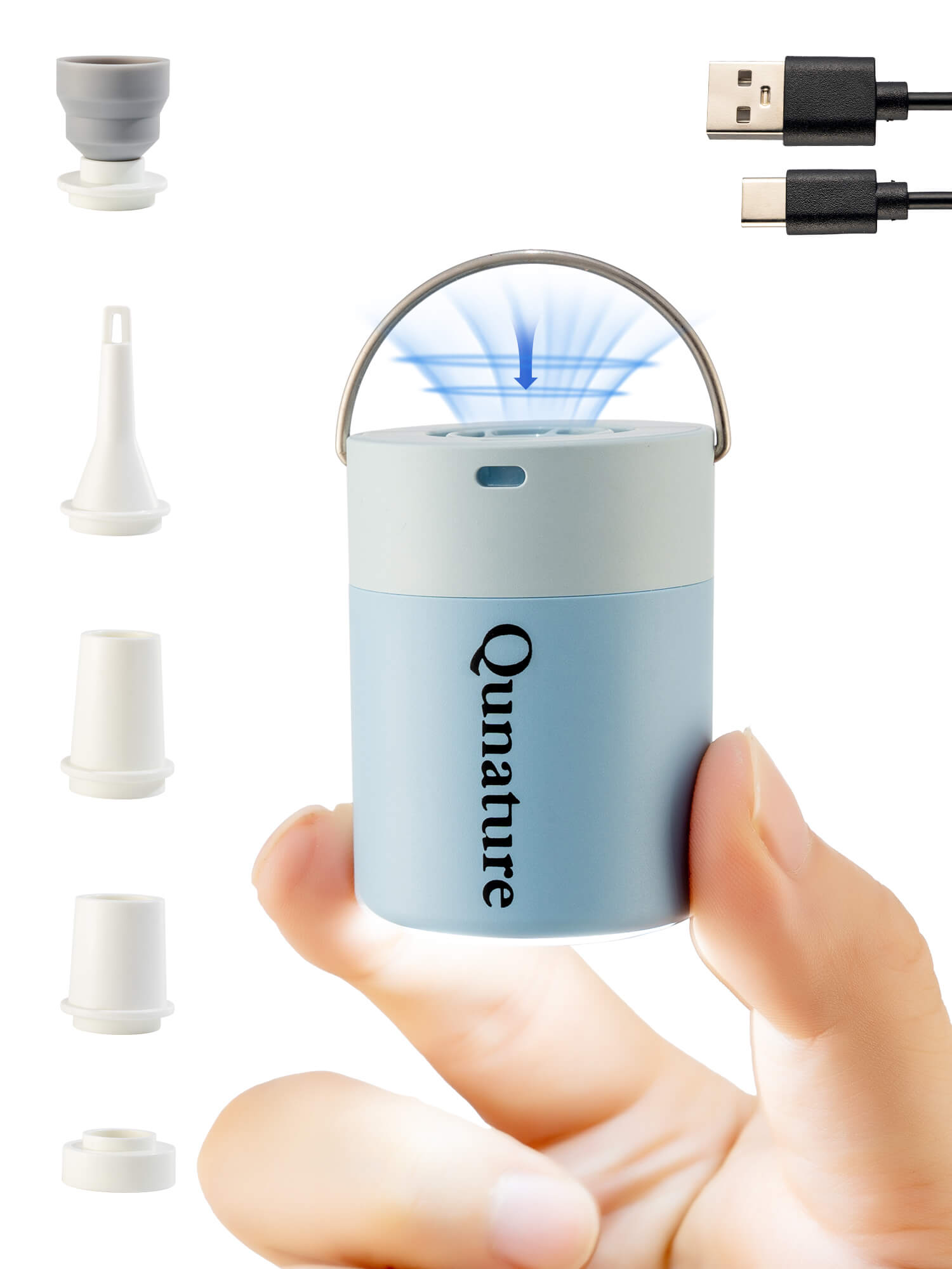 Mini Electric Air Pump for Camping Outdoor Inflatable Gear